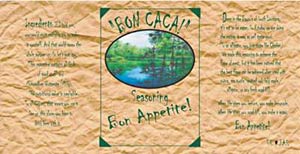 Bon Caca Seasoning label